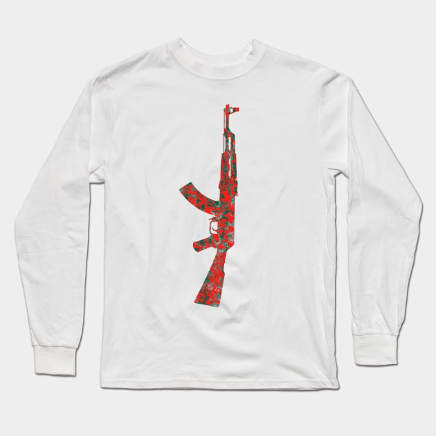 kalashnikov AK 47 Long Sleeve T-Shirt by Kotolevskiy